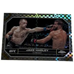 2024 Topps Chrome UFC #45 Jake Hadley X-Fractor
